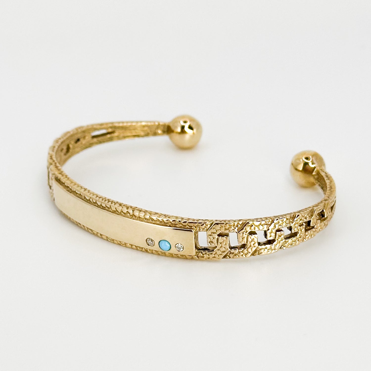 9ct Vintage Yellow Gold Bracelet