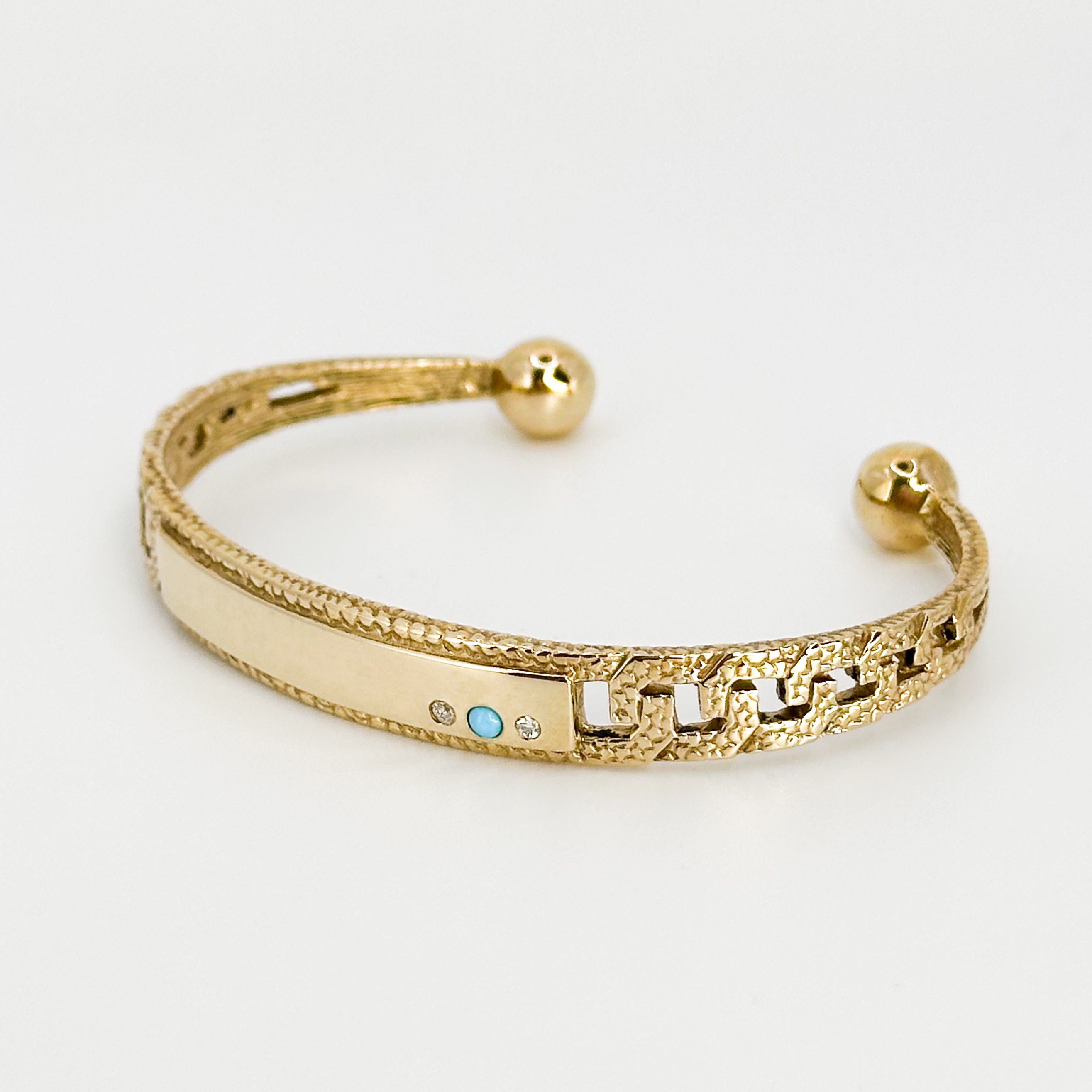 9ct Vintage Yellow Gold Bracelet