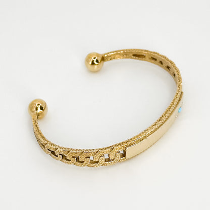 9ct Vintage Yellow Gold Bracelet