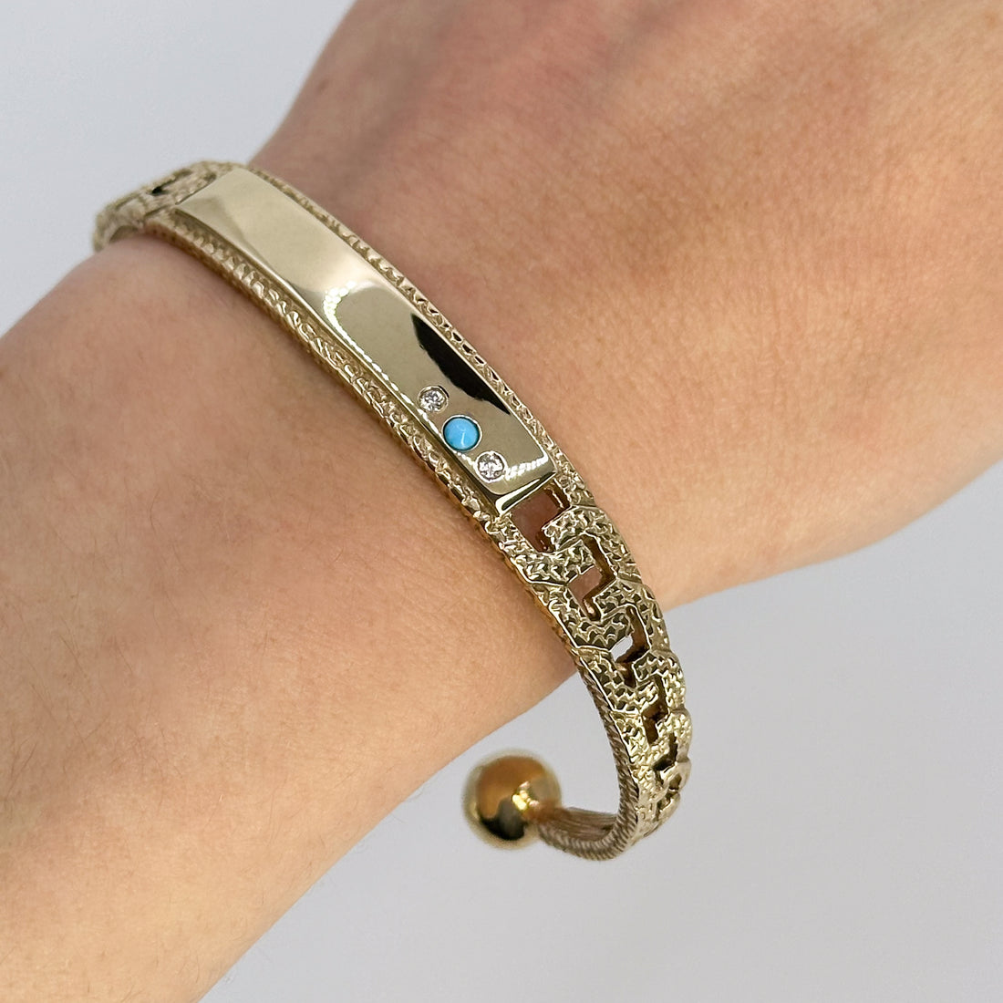 9ct Vintage Yellow Gold Bracelet