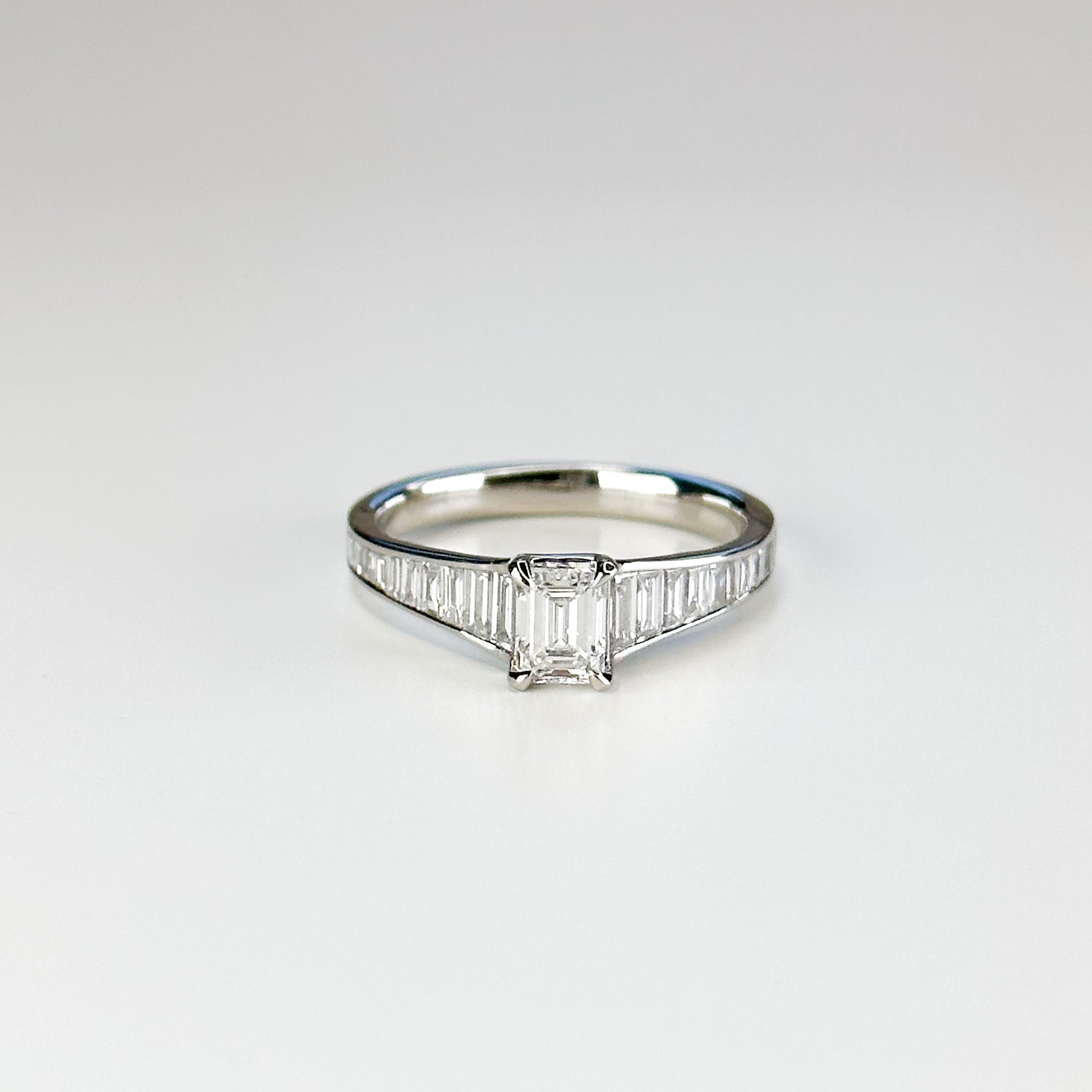 0.50ct Emerald Cut Diamond Ring