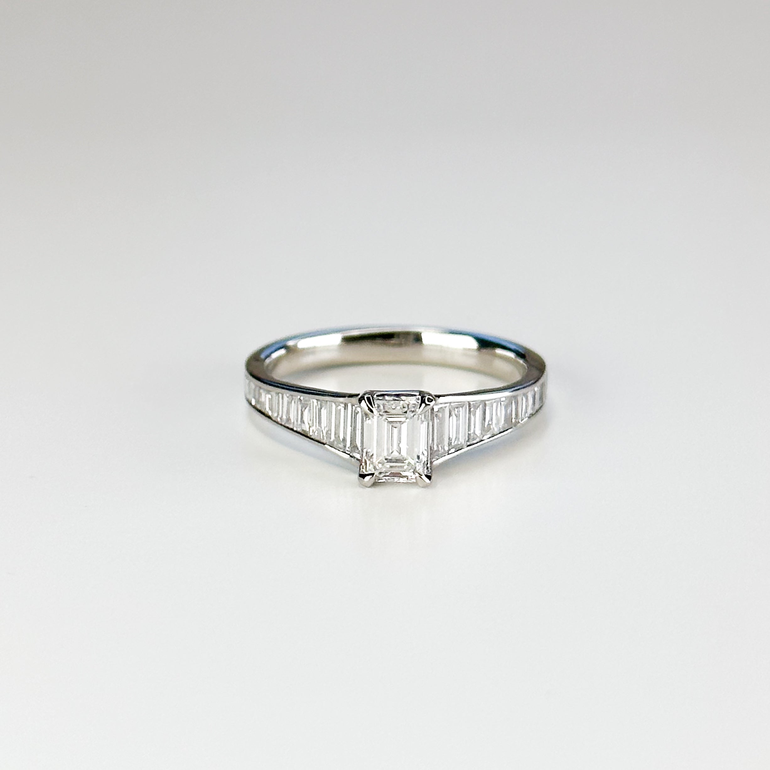 0.50ct Emerald Cut Diamond Ring