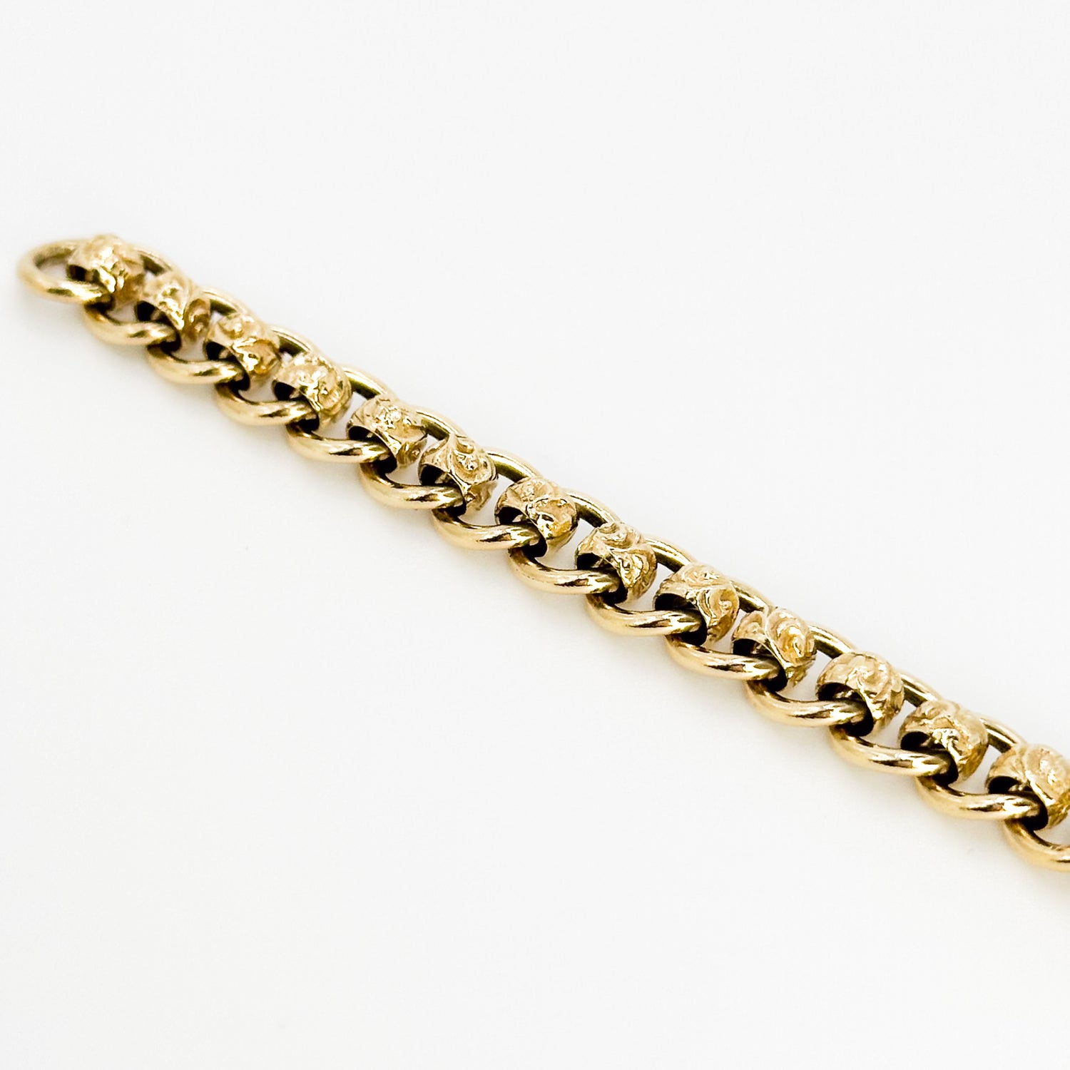 Yellow Gold Chain Bracelet