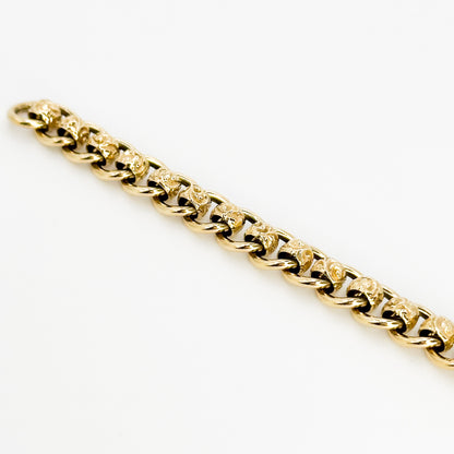 Yellow Gold Chain Bracelet