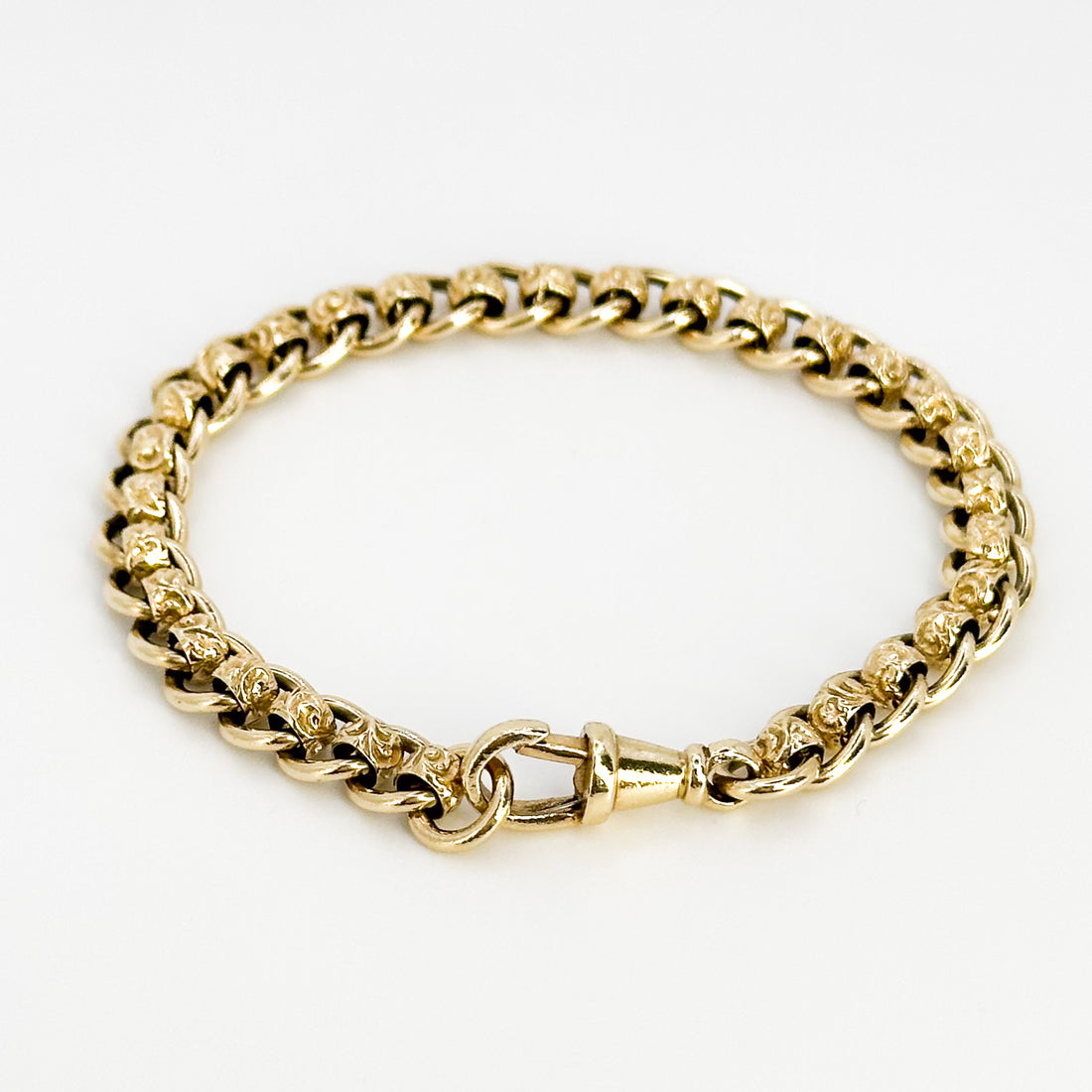 Yellow Gold Chain Bracelet