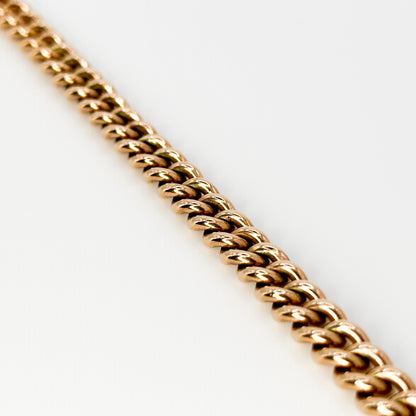 Rose Gold Curb Bracelet