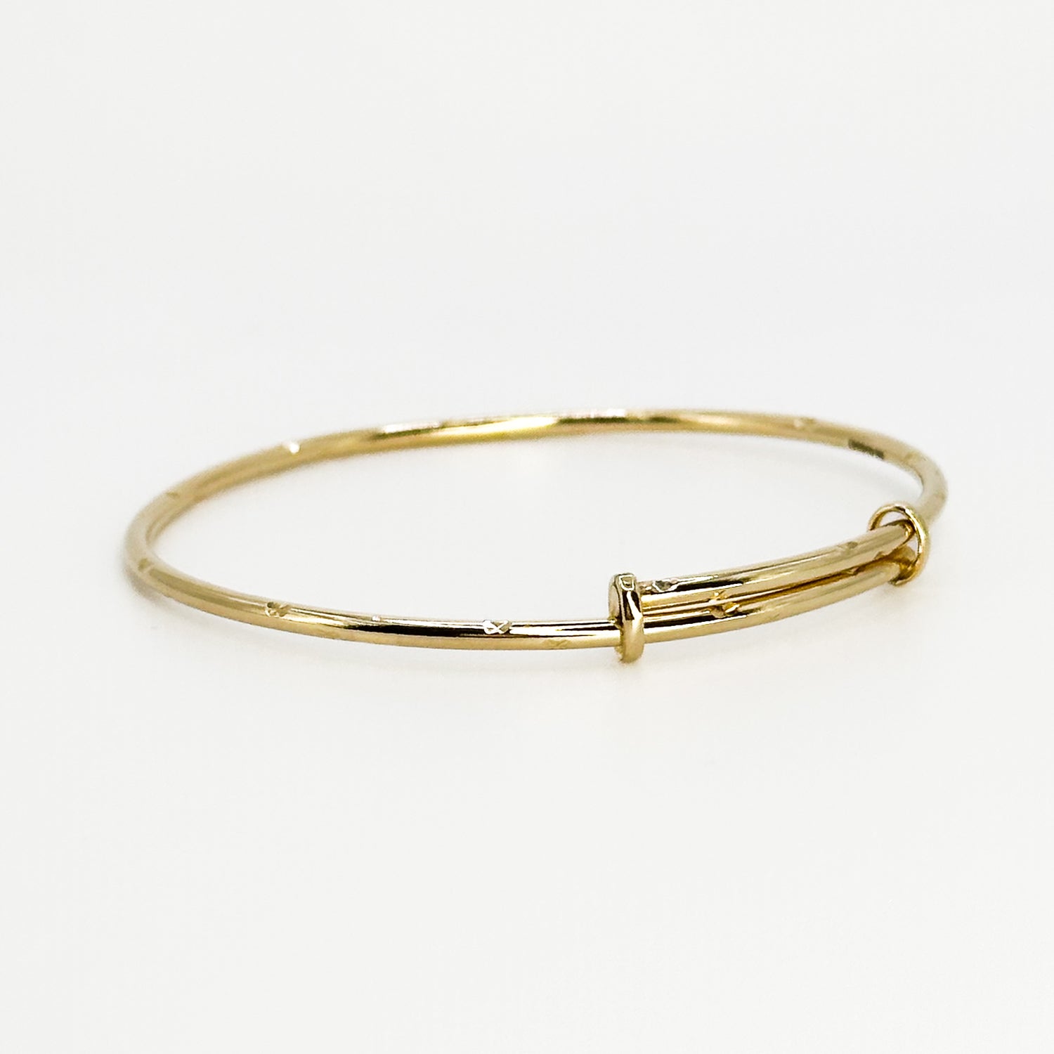 Yellow Gold Bangle Bracelet