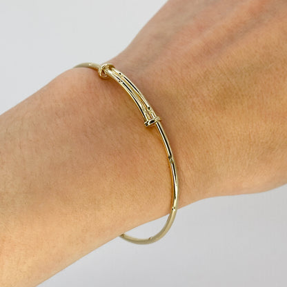 Yellow Gold Bangle Bracelet