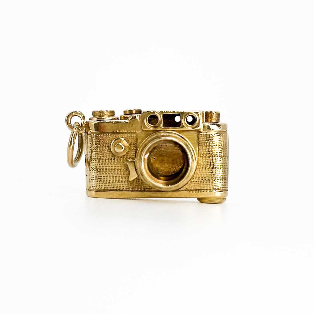 Yellow Gold Vintage Camera Charm