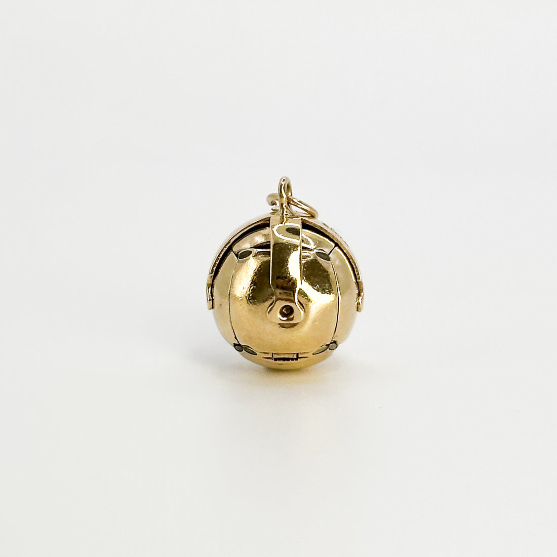 Yellow Gold Masonic Ball Charm