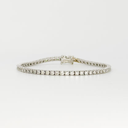 4.00ct Diamond Tennis Bracelet in White Gold