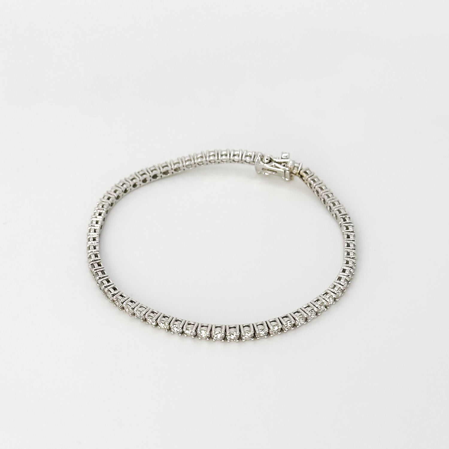 4.00ct Diamond Tennis Bracelet in White Gold