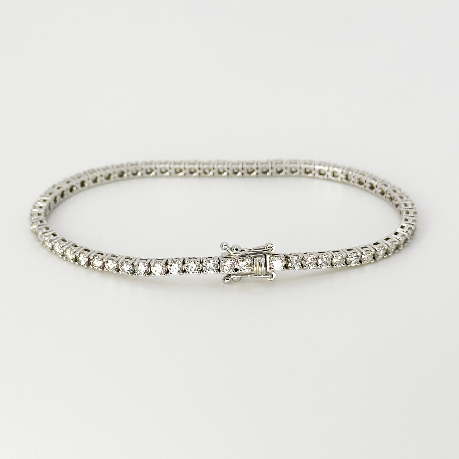 4.00ct Diamond Tennis Bracelet in White Gold