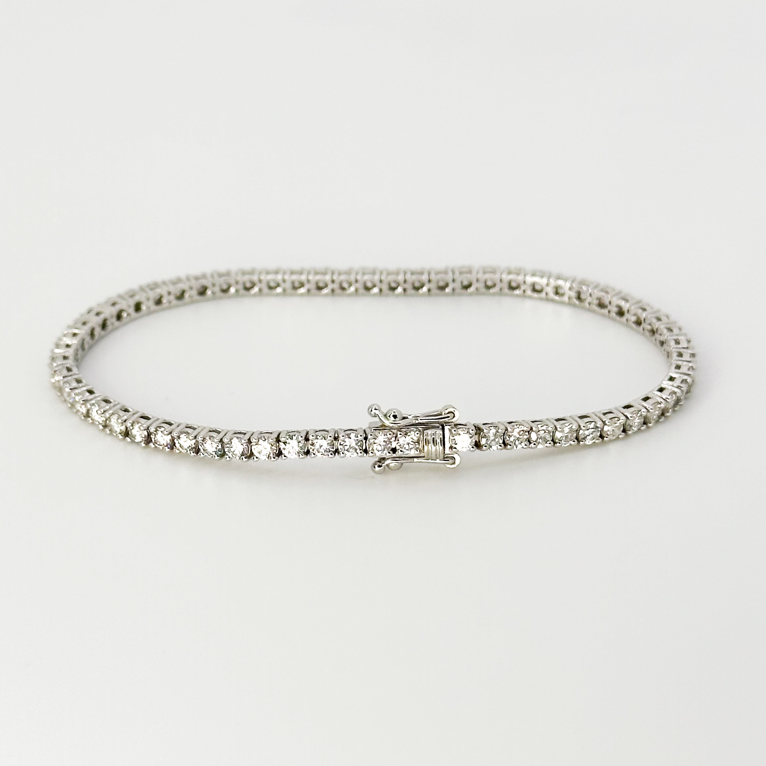 4.00ct Diamond Tennis Bracelet in White Gold