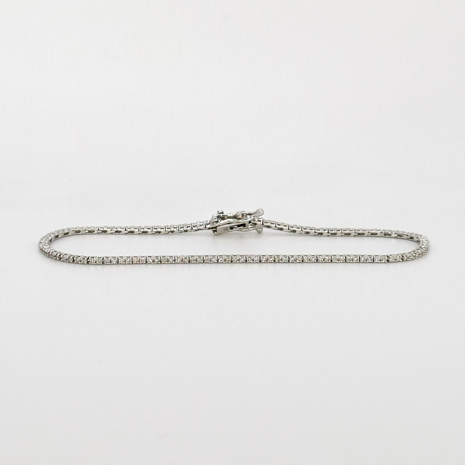 1.10ct Diamond Tennis Bracelet in White Gold