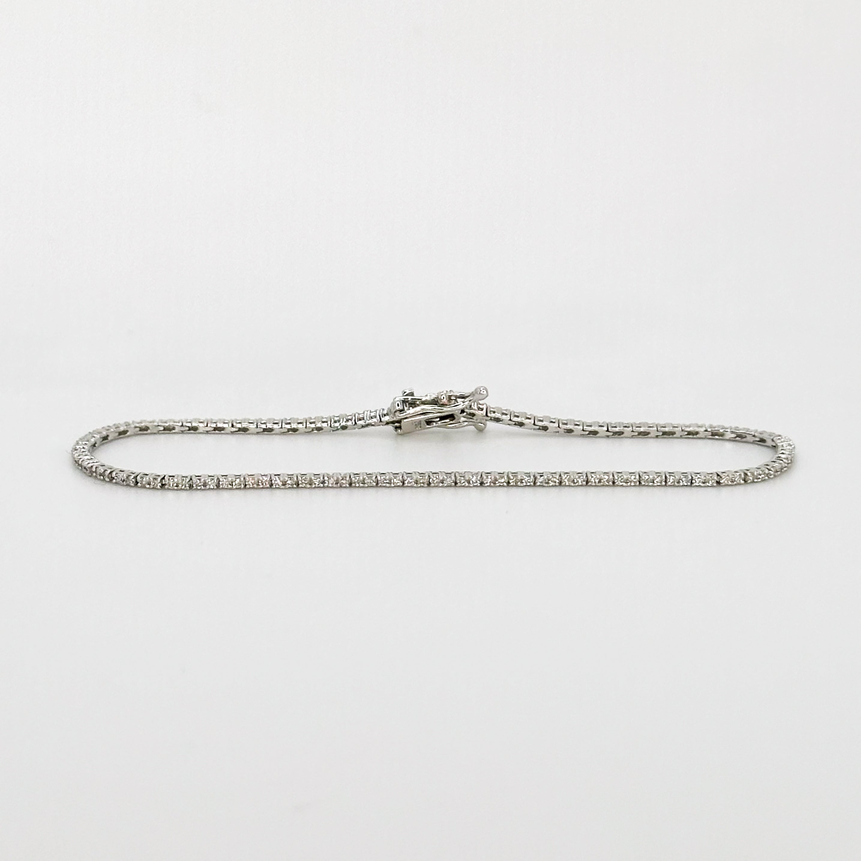 1.10ct Diamond Tennis Bracelet in White Gold