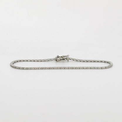 1.10ct Diamond Tennis Bracelet in White Gold