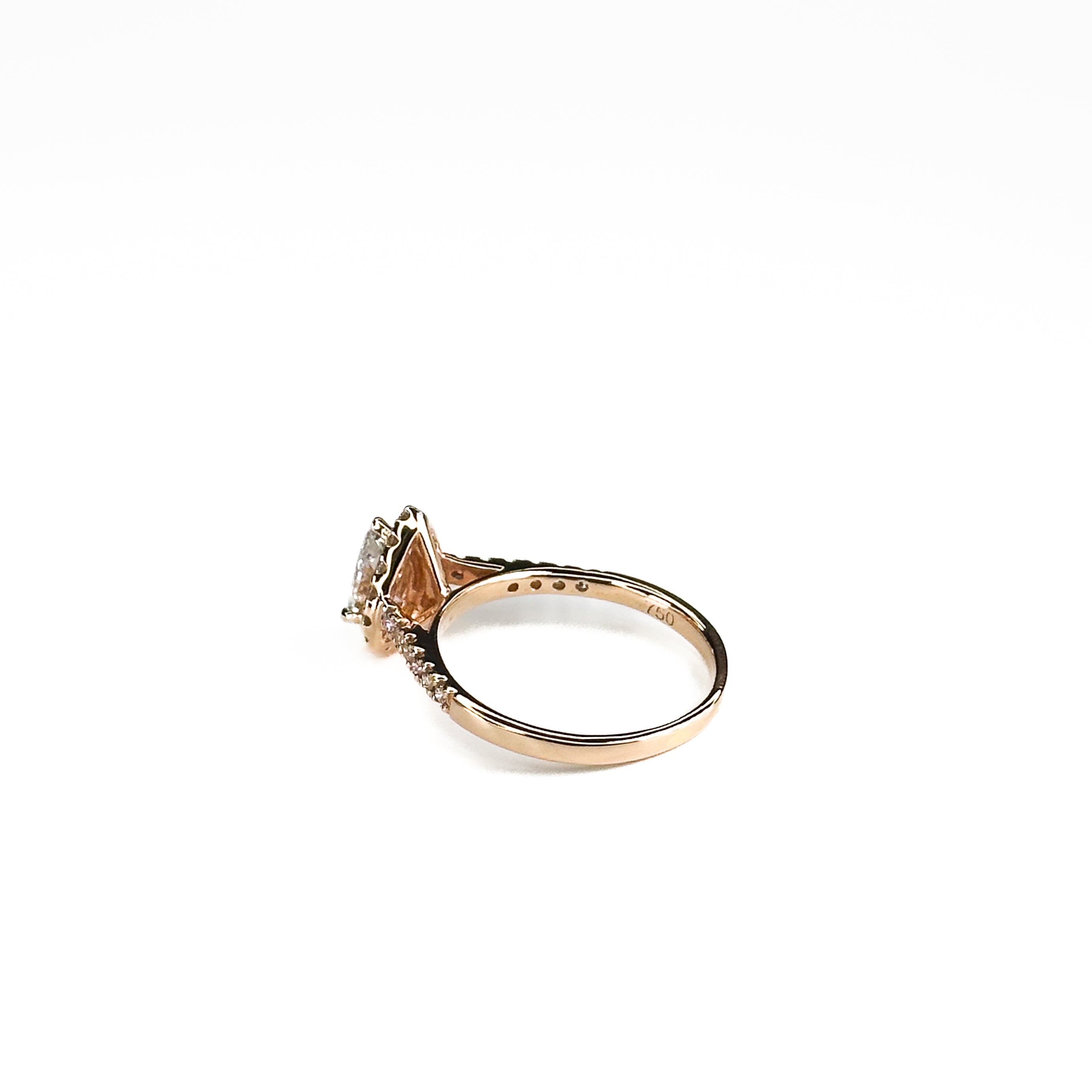 0.60ct Pear Shape Diamond Ring
