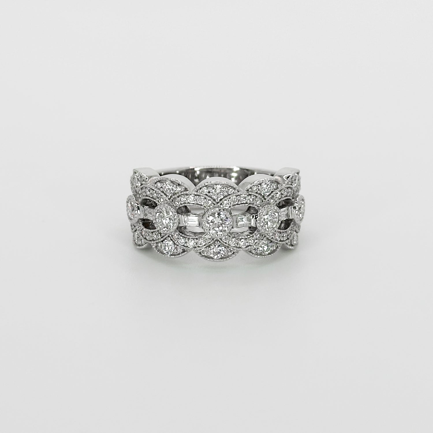 Diamond Eternity Ring in White Gold