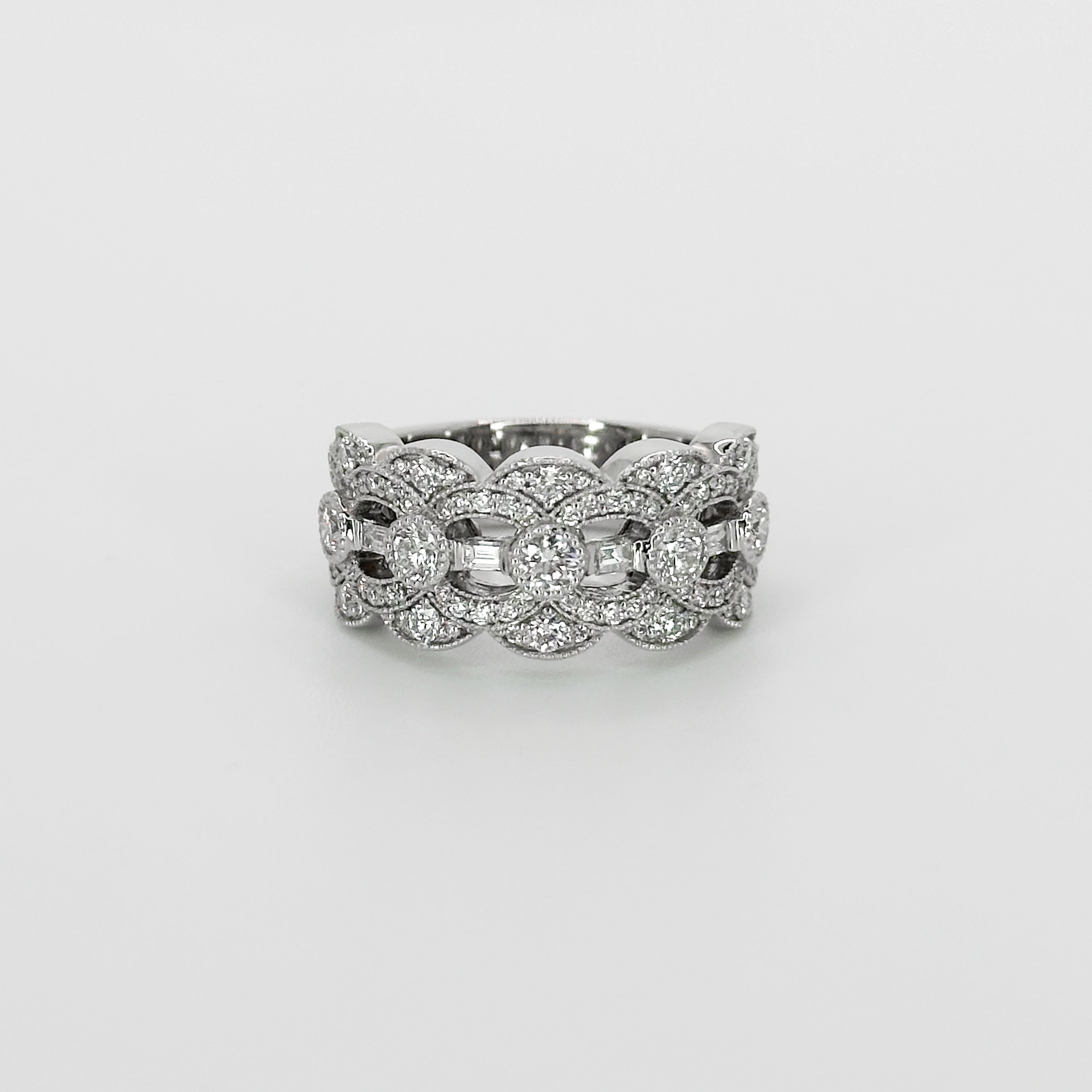 Diamond Eternity Ring in White Gold