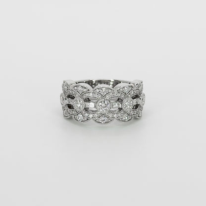 Diamond Eternity Ring in White Gold