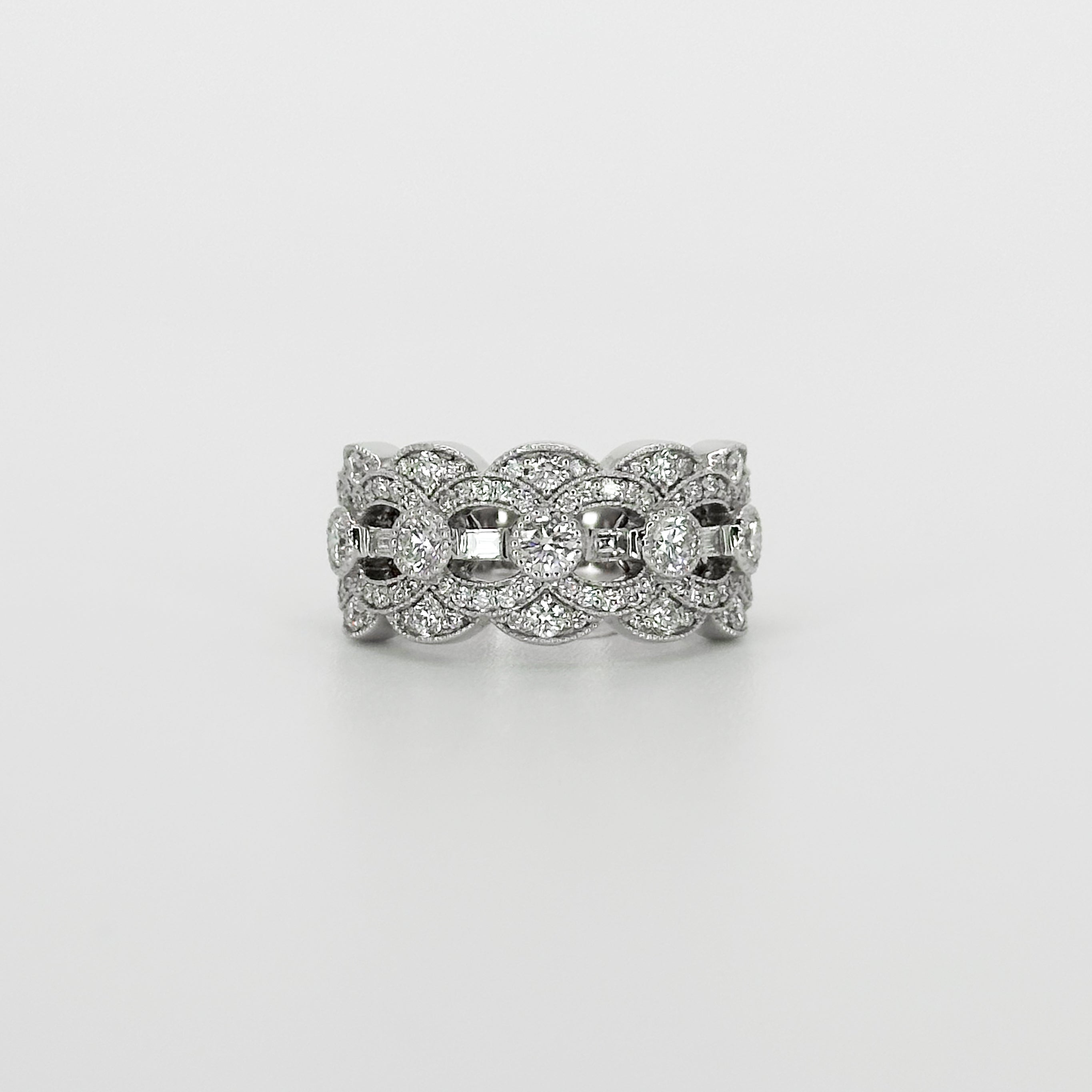 Diamond Eternity Ring in White Gold