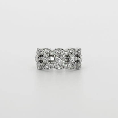 Diamond Eternity Ring in White Gold