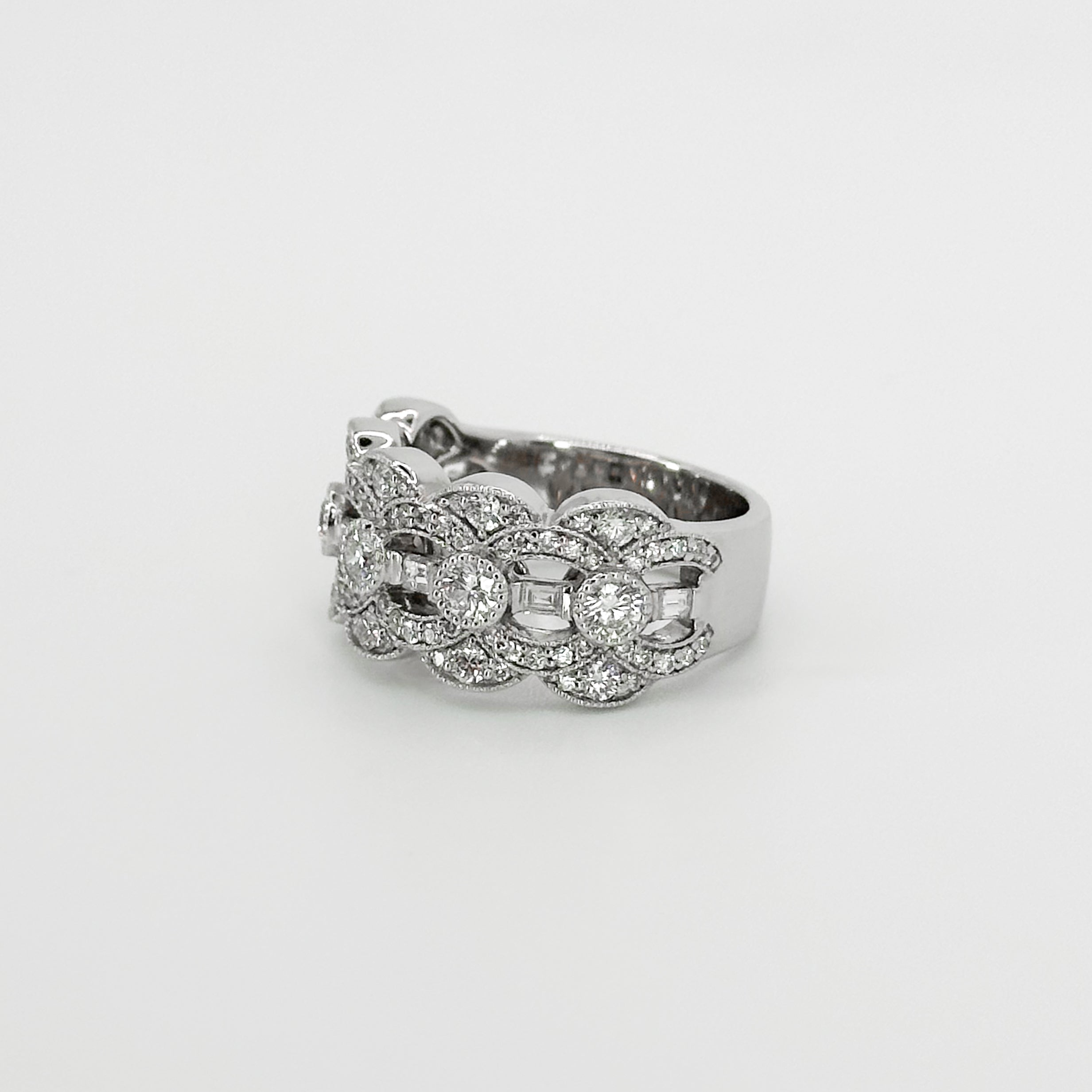 Diamond Eternity Ring in White Gold