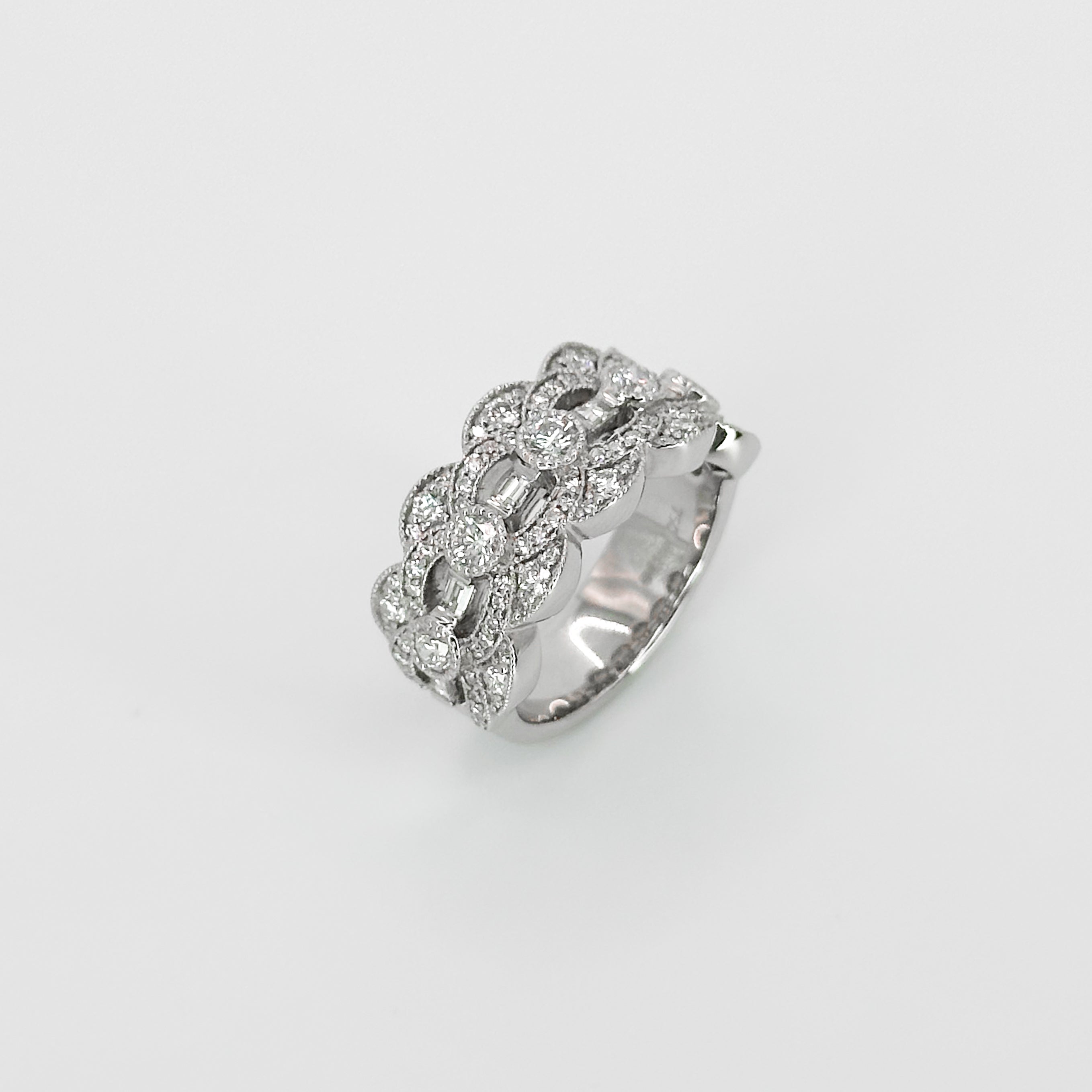 Diamond Eternity Ring in White Gold