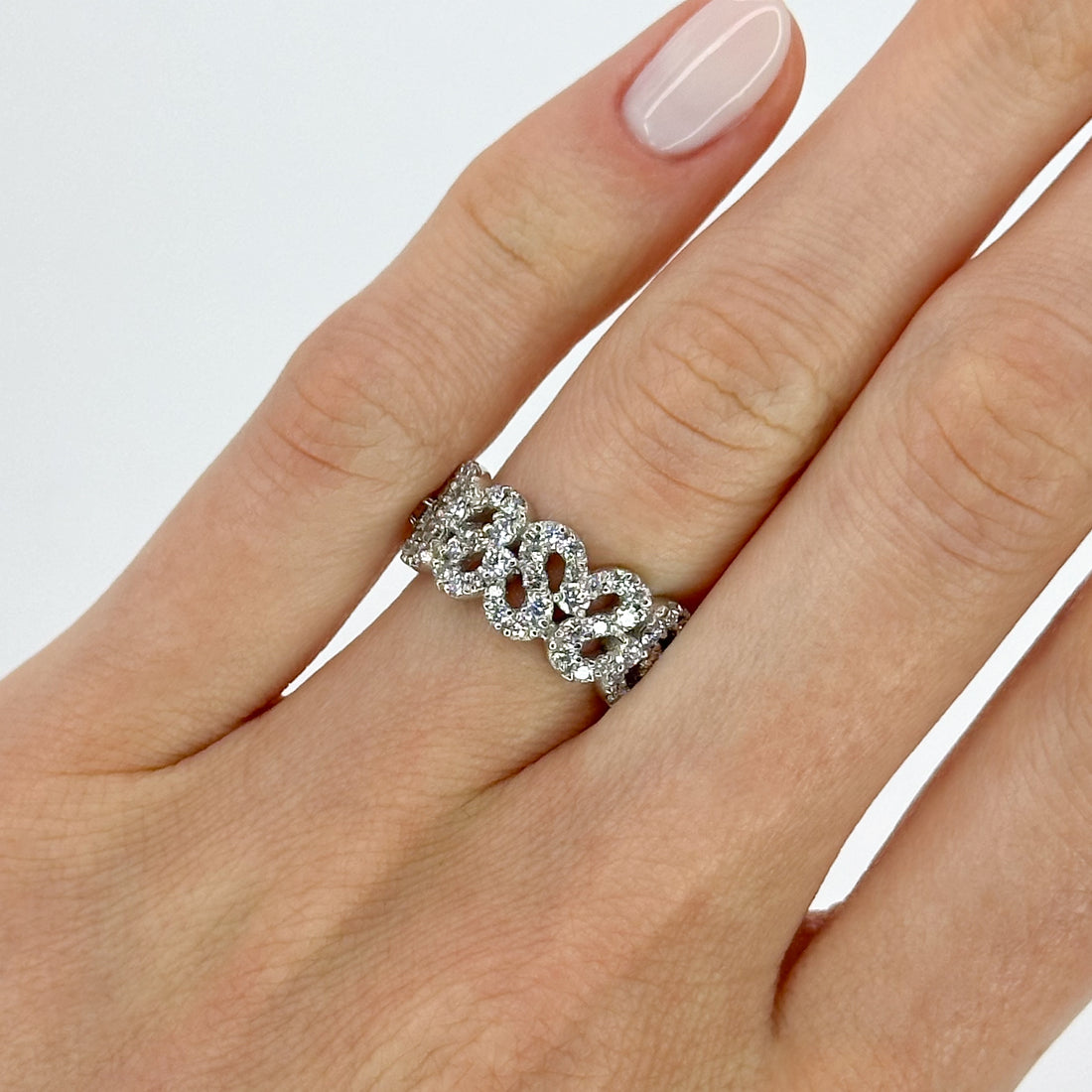 Diamond Eternity Ring in Platinum