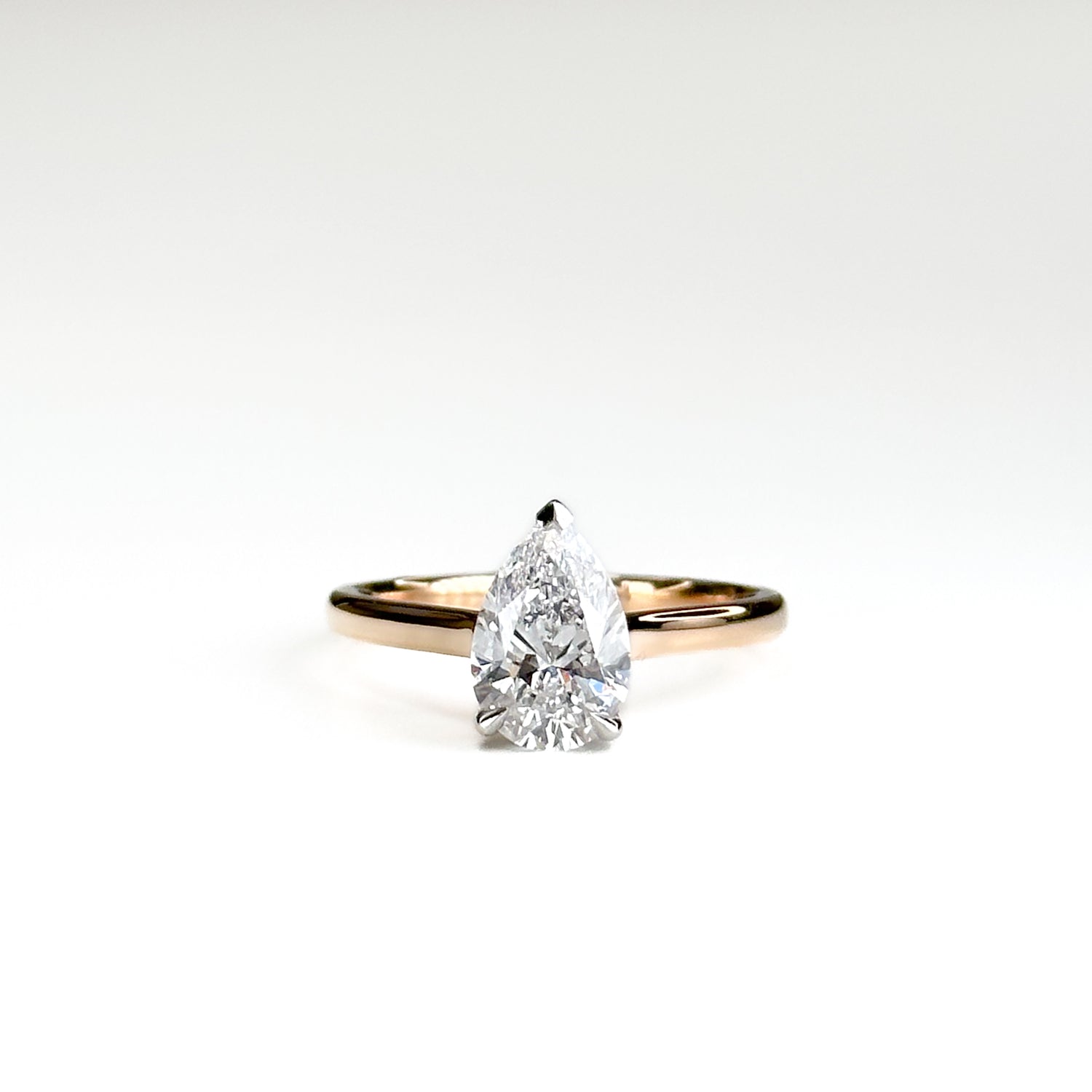 1.50ct Pear Shape Diamond Ring