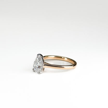 1.50ct Pear Shape Diamond Ring