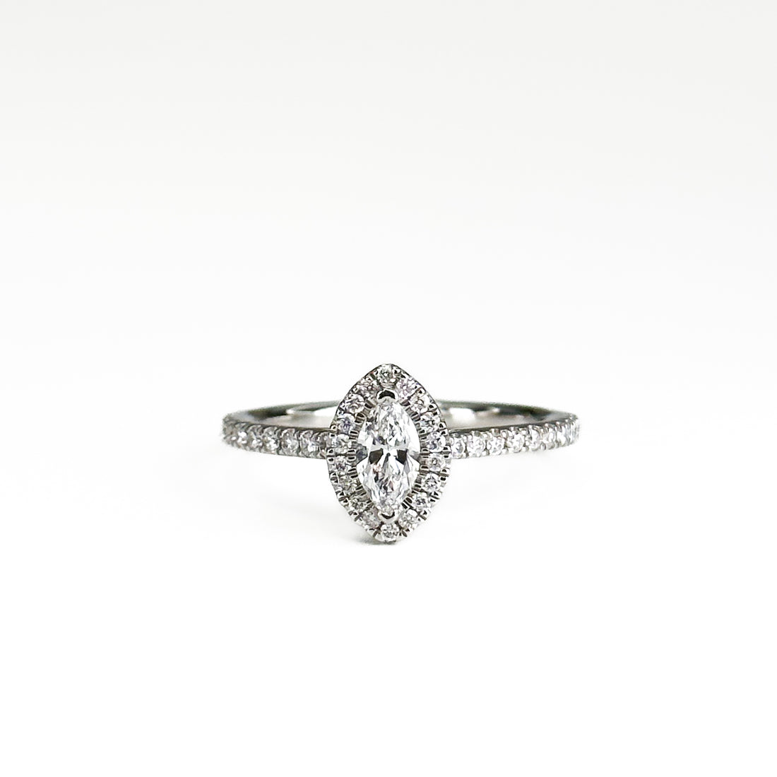 0.30ct Marquise Cut Diamond Ring