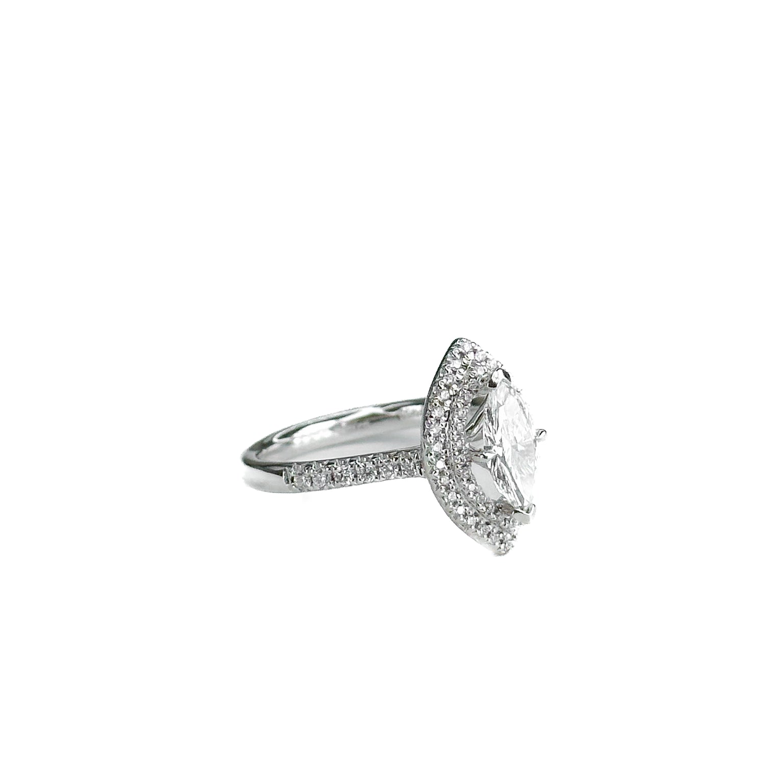 0.80ct Marquise Cut Diamond Ring