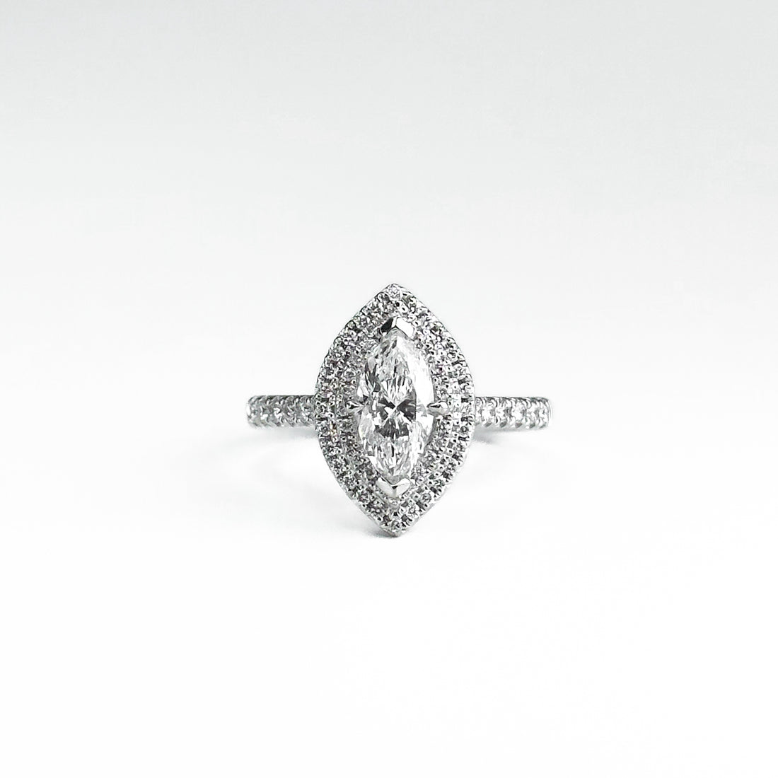 0.80ct Marquise Cut Diamond Ring