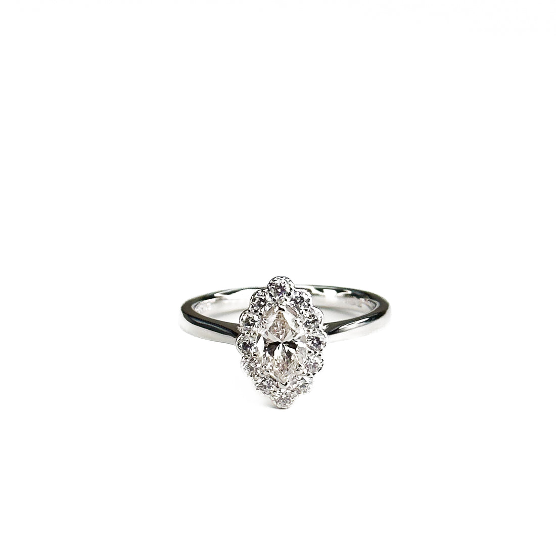 0.48ct Marquise Cut Diamond Ring