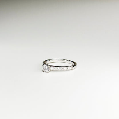 0.50ct Diamond Platinum Ring