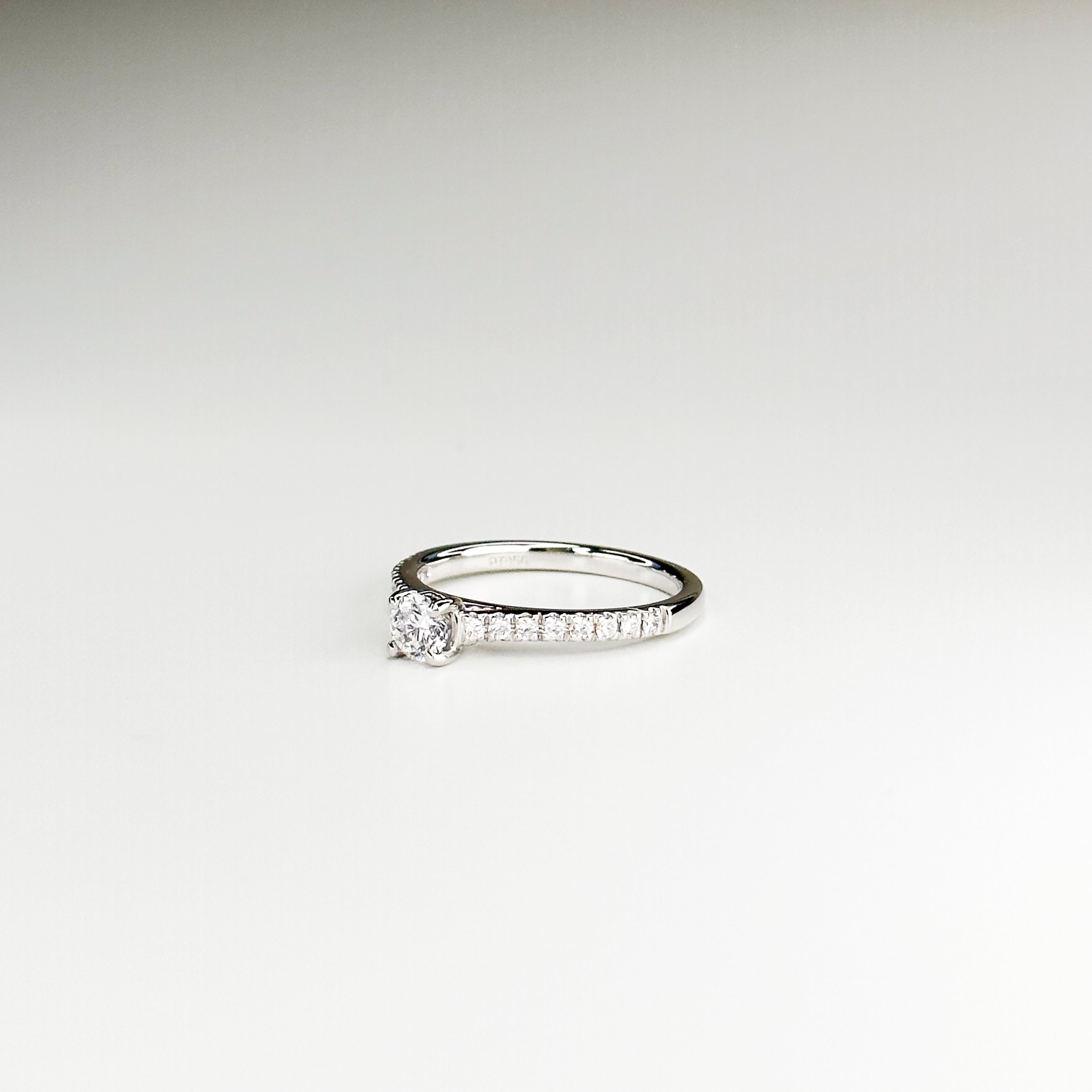 0.50ct Diamond Platinum Ring