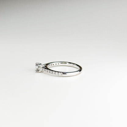 0.50ct Diamond Platinum Ring