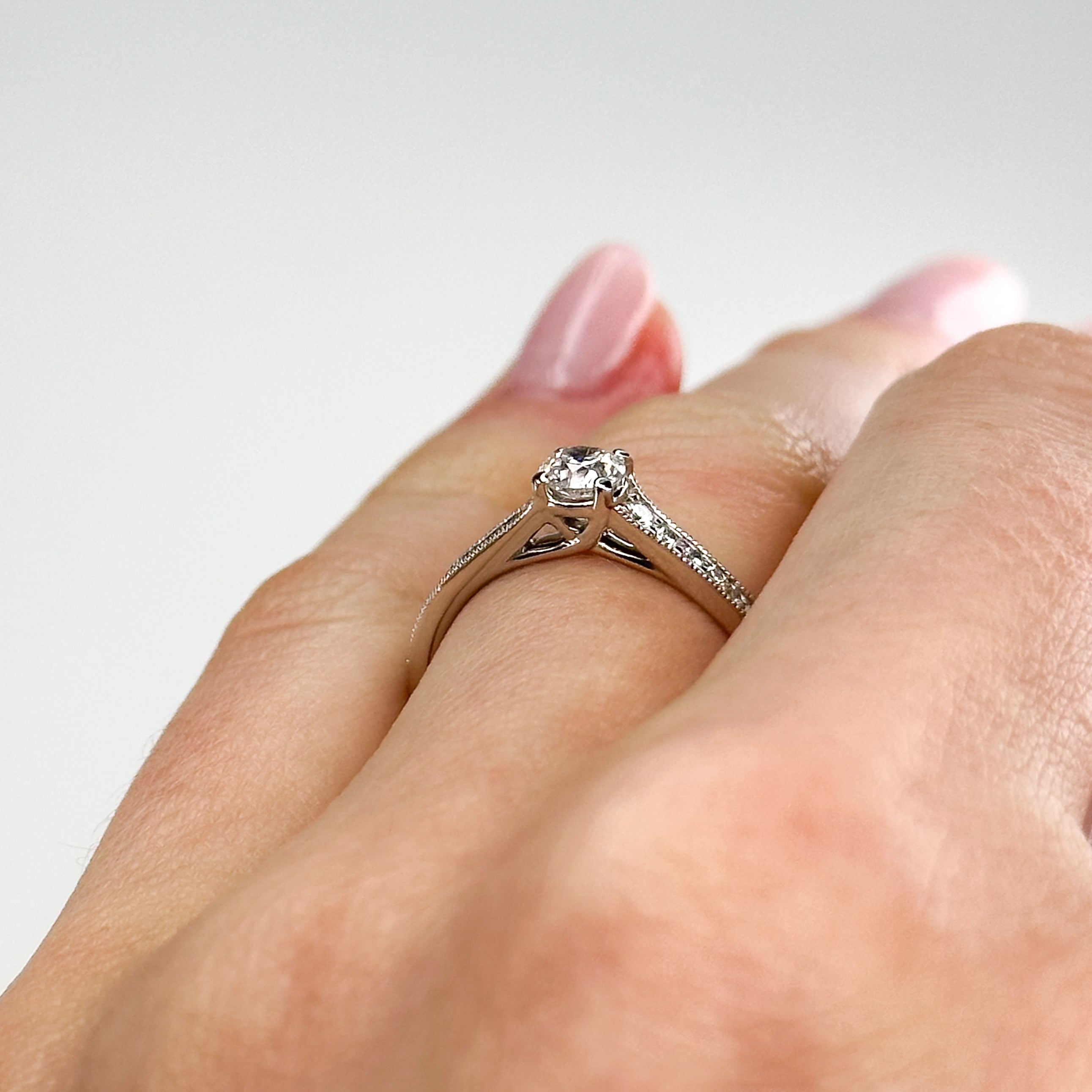 0.30ct Diamond Engagement Ring