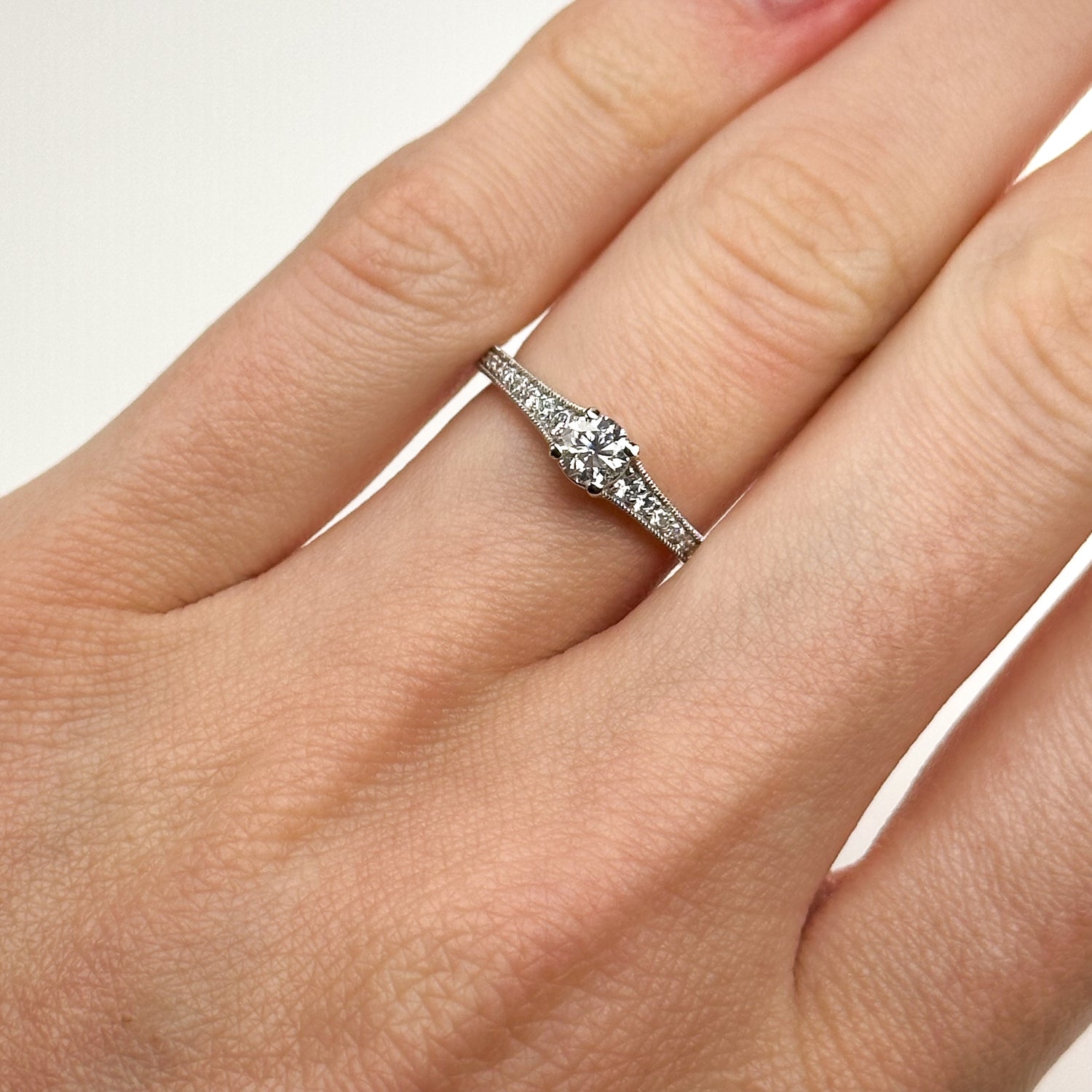 0.30ct Diamond Engagement Ring