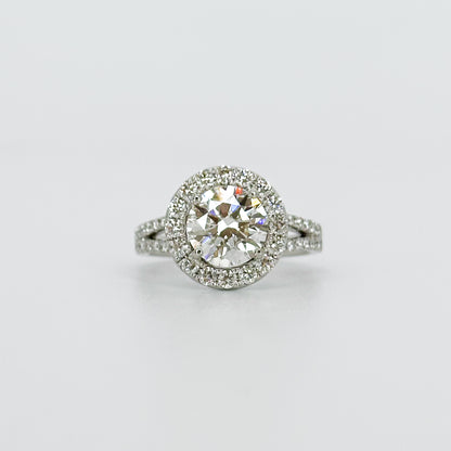 2.00ct Lab-Grown 2.00ct Diamond Engagement Ring