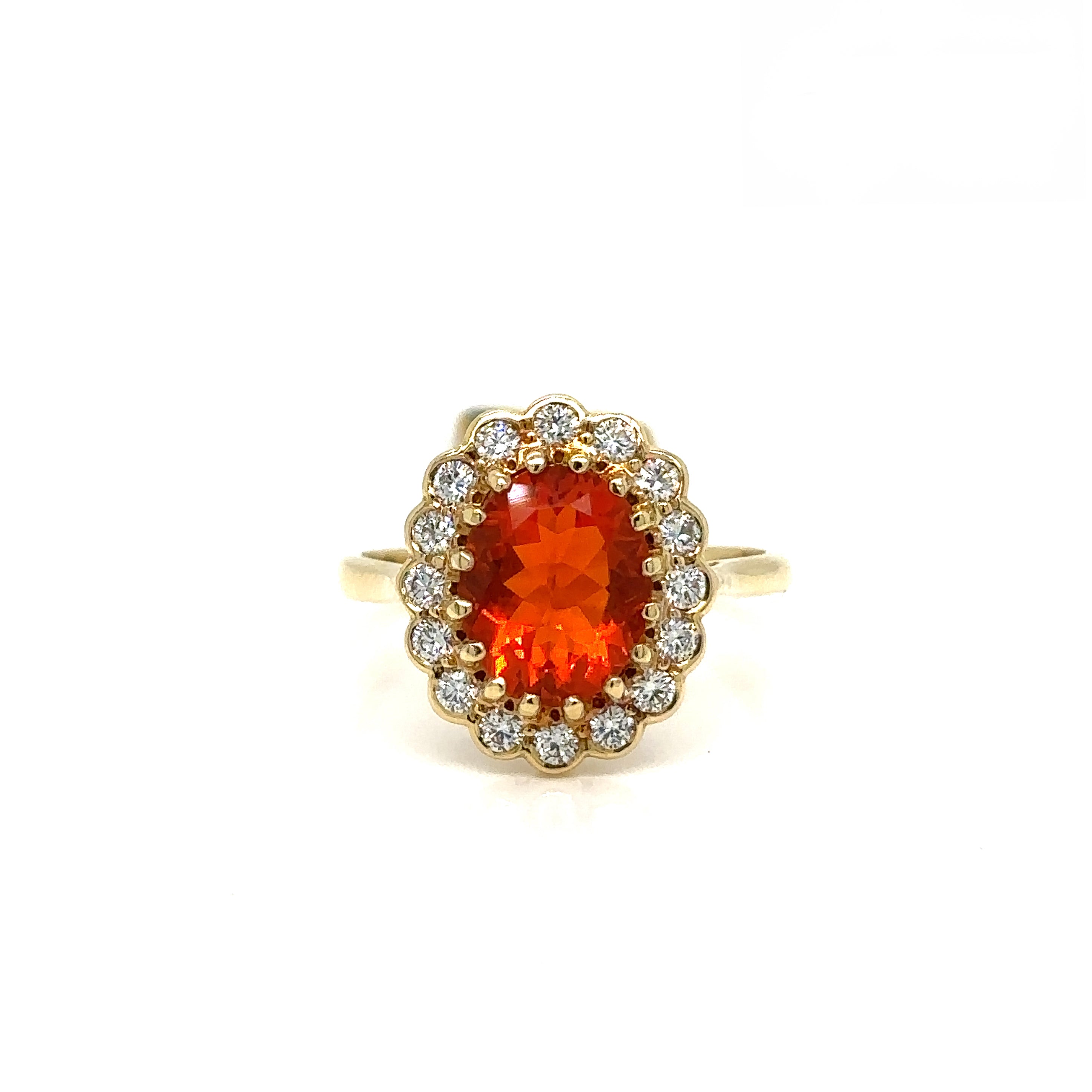 Fire Opal ring